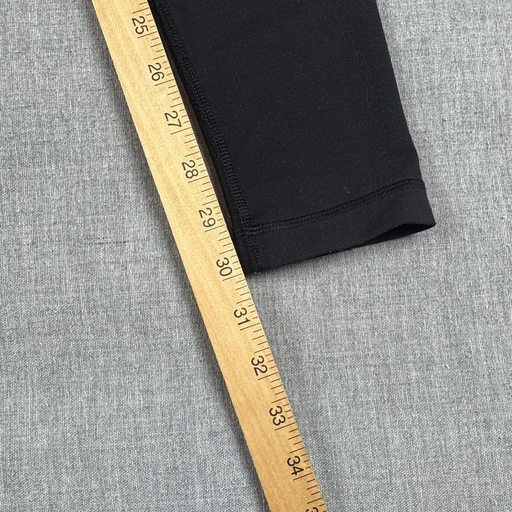 Lululemon Pants Womens 6 Black Ankle Leggings Yoga Gym Athletic - Picture 6 of 9
